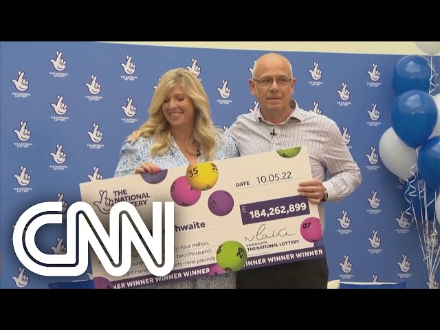 Prêmio recorde: Casal ganha mais de R$ 1 bilhão em loteria no Reino Unido | EXPRESSO CNN