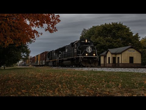 Another 100+ Mile Chase of the CLASSICS! Illinois Central Death Stars in Autumn