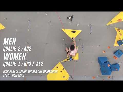Qualifications - IFSC Paraclimbing world championships TUESDAY - lead - Briançon 2019