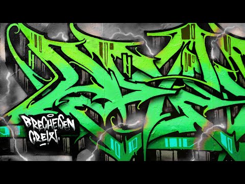 GREEN WILDSTYLE GRAFFITI | POV | PROCESS