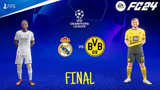 FC 24 - Real Madrid Vs Borussia Dortmund - UEFA Champions League Final 23/24 | PS5™ [4K60]