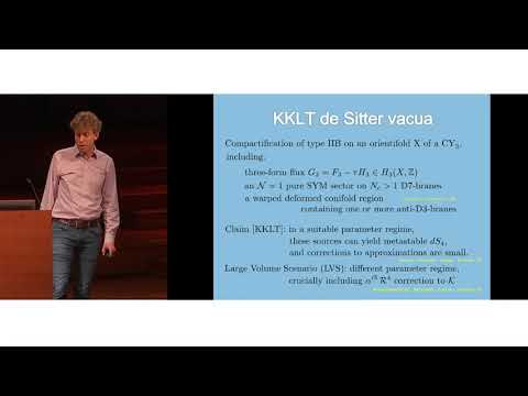 Liam McAllister - de Sitter space in string theory