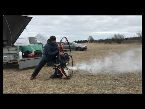 Paramotor smoke test