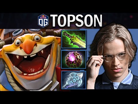 OG.TOPSON TECHIES WITH 19 KILLS & WINDWALKER - DOTA 2 7.31 GAMEPLAY ROAD TO TI11