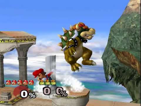 SSBM Mario Outrage's All Opponent's & Mario Hate's Everybody 2 Long Combo Video (Melee TAS)