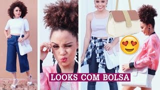 Looks confortáveis e estilosos com a mesma bolsa | por Ana Lídia Lopes