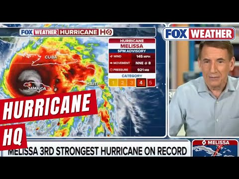 Catastrophic Hurricane Melissa Is Now Moving Off The Coast Of Jamaica