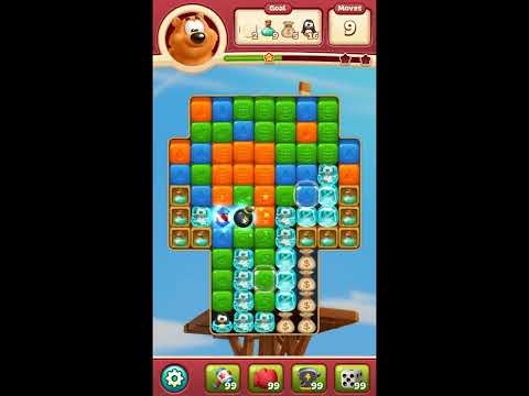 Toon Blast Level 8426 - NO BOOSTERS 🐻🐺🐱 | SKILLGAMING ✔️