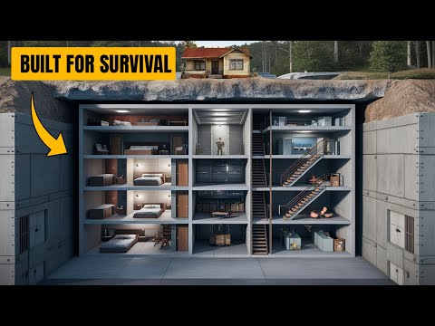 Here’s the Engineering Behind ULTIMATE SURVIVAL Bunkers!