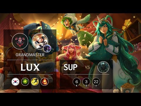 Lux Support vs Pyke - KR Grandmaster Patch 9.13