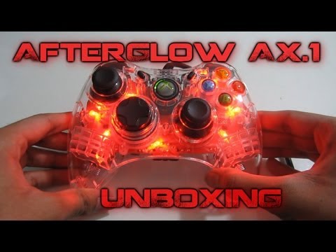 Afterglow AX.1 Xbox Controller Unboxing!! for PC
