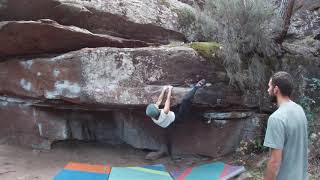 Video thumbnail de Cojonudo, 6a. Albarracín