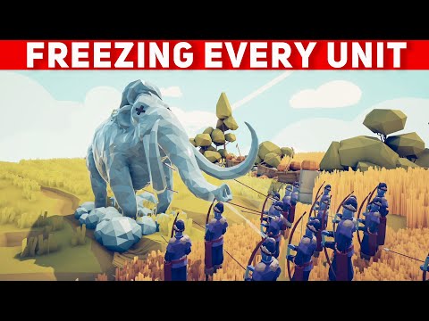Freezing  Every  Unit  - Totally Accurate Battle Simulator TABS