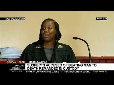 Suspects accused of beating a man to death remanded in custody