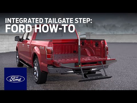Integrated Tailgate Step | Ford How-To | Ford