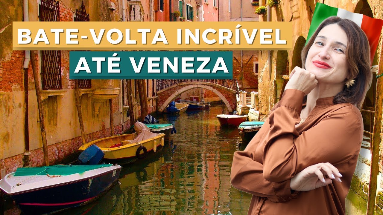 [IMPERDÍVEL] BATE-E-VOLTA PARA VENEZA SAINDO DE ROMA! O MELHOR ROTEIRO!