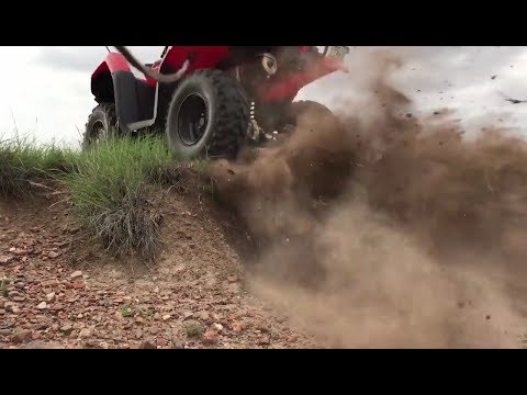 Vid #106 - KENDA BEARCLAWS traction test (2016 Honda Rancher 4x4 DCT EPS)