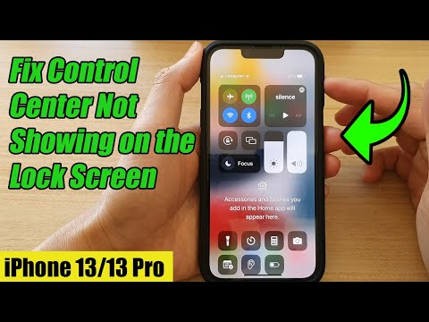 iPhone 13/13 Pro: How to Fix Control Center Not Showing on the Lock Screen