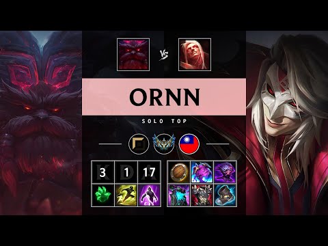 Ornn Top vs Vladimir - TW Challenger Patch 25.16