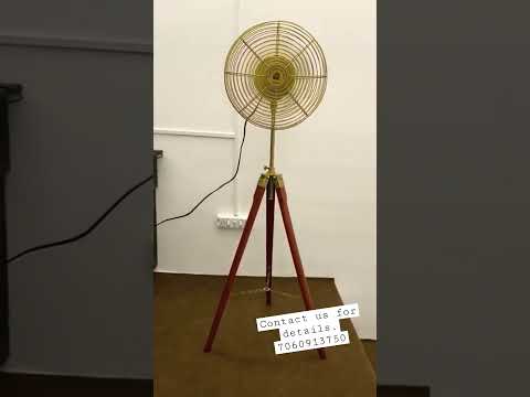 Overseas Vintage Style Pedestal Fan
