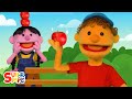 10 Apples On My Head | Kids Songs | Super Simple Songs