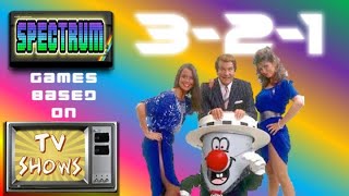 3 2 1 🗑❔| 🕹 Spectrum Games Based On TV Shows 📺 8️⃣4️⃣