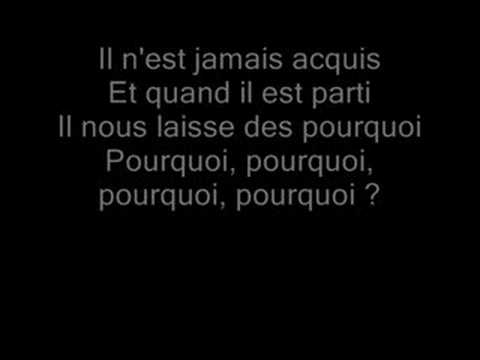 Jenifer tourner ma page with lyrics