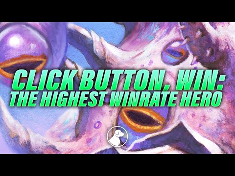 Click Button, Win. The Highest Win Rate Hero | Dogdog Hearthstone Battlegrounds