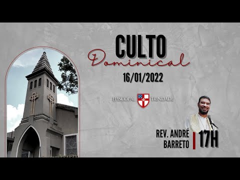 Culto Domingo - Tarde - 16/01/2022 " O proósito da existência " Rev. André Barreto