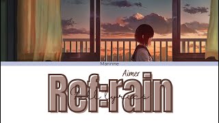 Download lagu 【Koi wa Ameagari no You ni】Ref:rain - Aimer『KAN/ROM/ENG』 mp3 Download lagu 【Koi wa Ameagari no You ni】Ref:rain - Aimer『KAN/ROM/ENG』 mp3