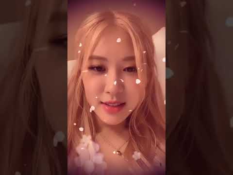 190607 Blackpink Rose Instagram Live