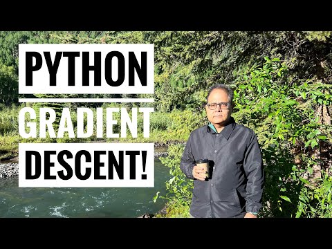 Gradient Descent Method Python Program Optimization Tutorial 13