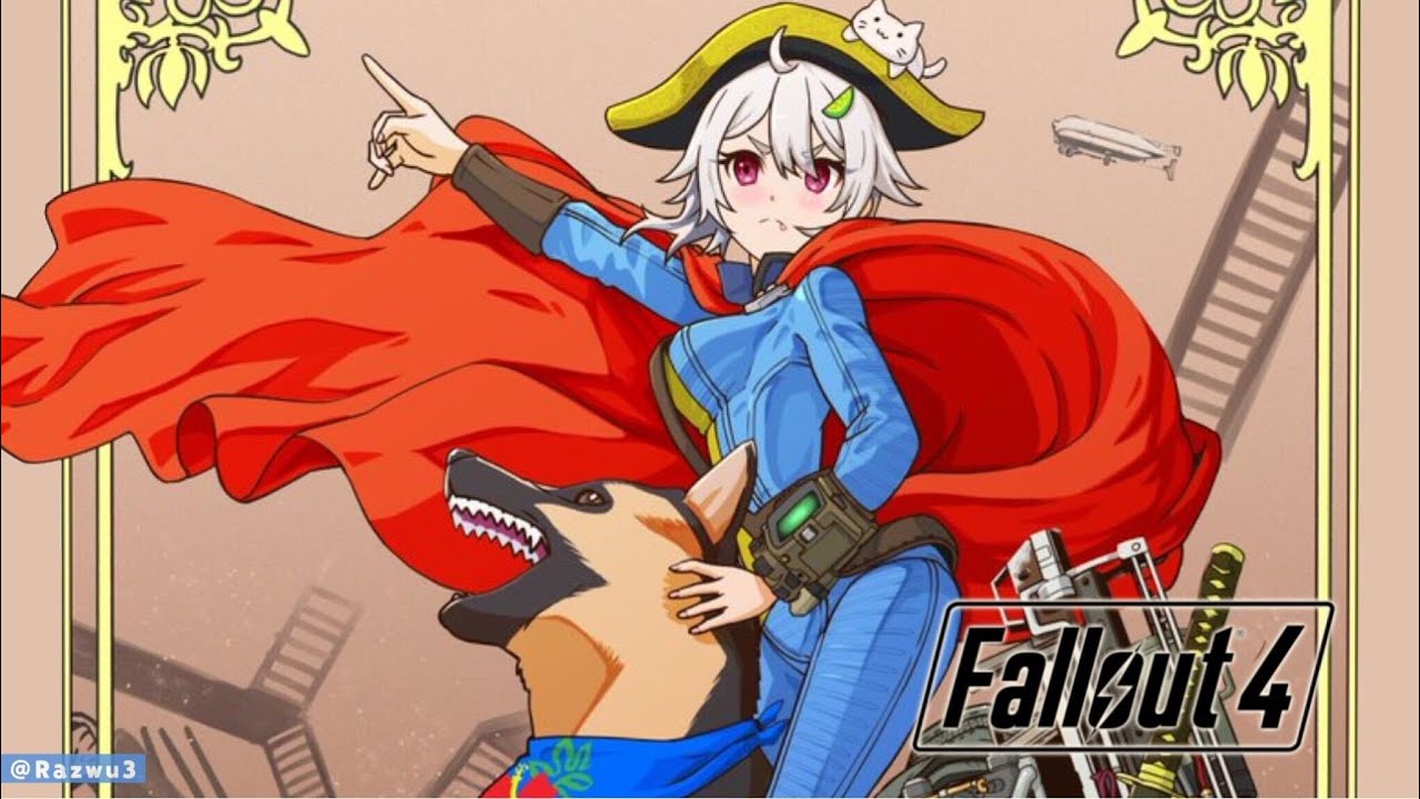 #13【Fallout 4/フォールアウト4】へい！東西南北のマップ埋めしながらメインクエストの旅ぞ！ 【葉山舞鈴/にじさんじ】