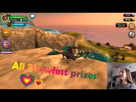 All Thawfest prizes - School of Dragons