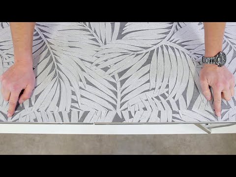 How to hang wallpaper with a drop match? Step-by-step instructions