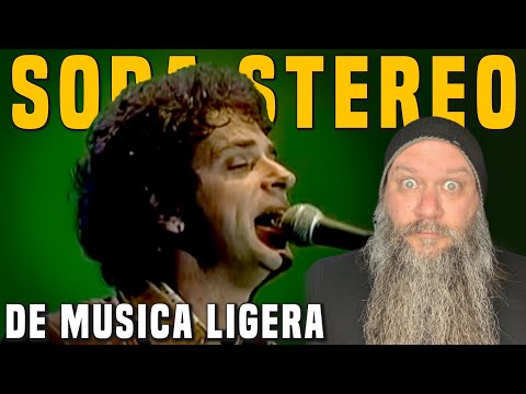That's that GOOD GOOD Rock n Roll! Soda Stereo - De Musica Ligera BLIND Reaction
