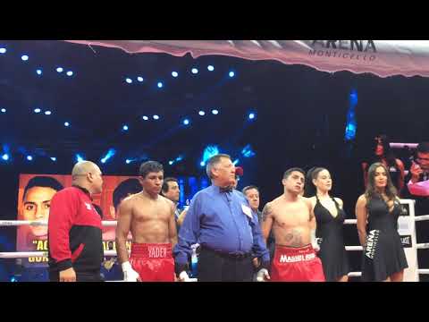 Aguja González gana por DU a Yader Cardoza