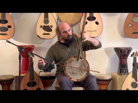 Professional Yayli Tanbur - Bowed Tanbur