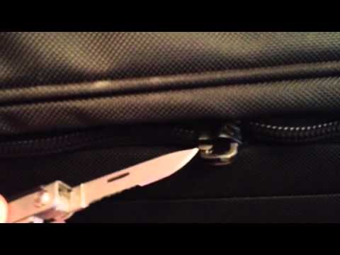 How to replace a Tumi zipper pull