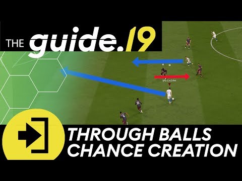FIFA 19 LOW THROUGH BALL CHANCE CREATION TUTORIAL! How to get the PERFECT TIMING for deep passes
