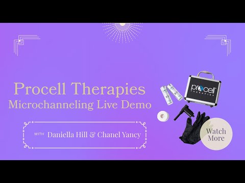 Procell Therapies Microchanneling Live Demo