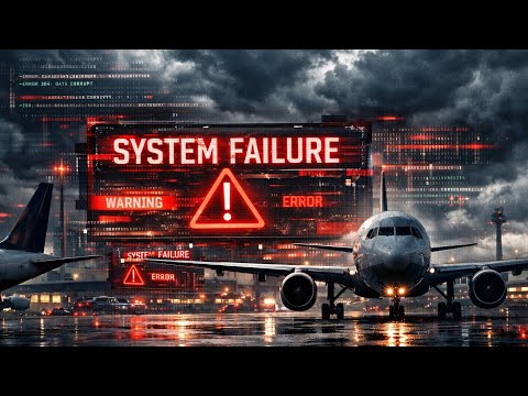 “When Airline Systems Collapse: The Hidden Cyber Threat Behind Flight Outages”