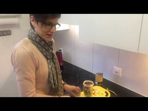 Smoothie mit Federkohl