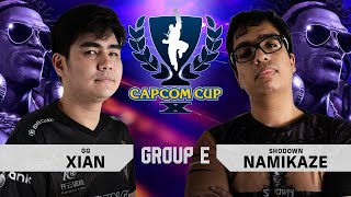 Xian (Dee Jay) vs. Namikaze (Dee Jay) - Group E - Capcom Cup X
