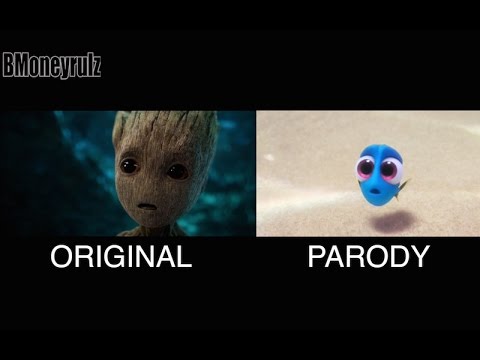 Disney/Pixar's 'Guardians Of The Galaxy Vol. 2' Side-By-Side w/ Original Trailer