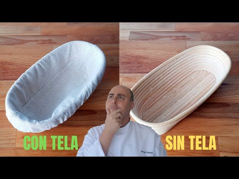 🔴Cómo se utiliza la CESTA BANNETON (CON TELA O SIN TELA)🤔|Escuela de panadería