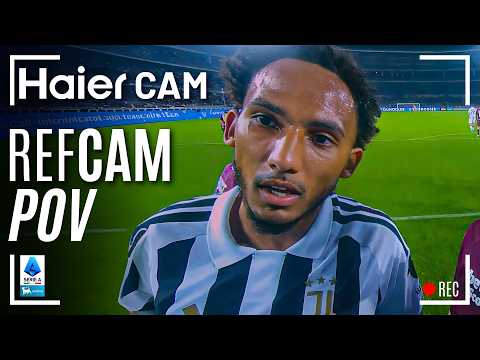 HAIER CAM | REF CAM POV: You Are The Referee in Torino-Juventus | Serie A 2025/26