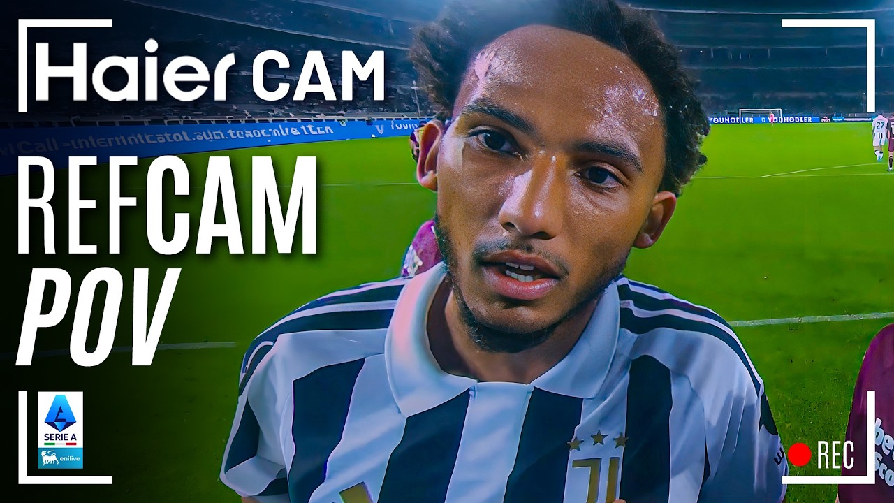 HAIER CAM | REF CAM POV: You Are The Referee in Torino-Juventus | Serie A 2025/26