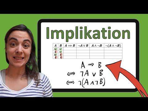 Unimathe: Propositional Logic #3 | Truth Table | Proof: Implication A ⇒ B is equivalent to...