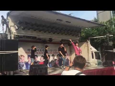 160709  Pentagon @Hongdae Justin Bieber - Sorry